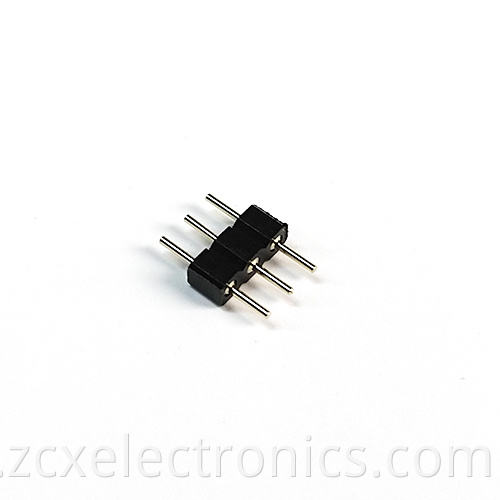 3P Round Male Pin Header Connectors